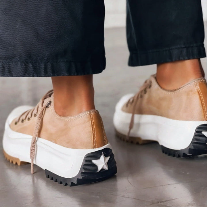 MARLEI | Leren Platform Sneakers